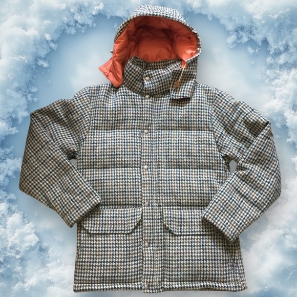 The North Face Vintage Purple Label X Harris Tweed Down Jacket - Picture 14 of 16